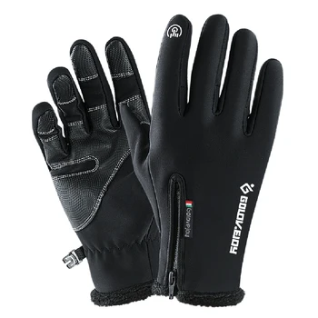 

Thermal Winter Gloves Touch-screen Cycling Gloves Waterproof Windproof Fleece Gloves Warm Climbing Skiing Motorcycling Equipment
