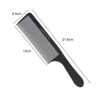 Black Anti-static Comb Thin Plastic Comb Barbershop Professional Hair Cutting Comb Men Women Make Hair Smooth Hairstyling Comb 6