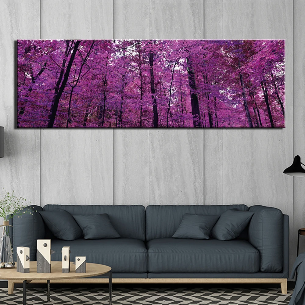 

Wall Art Modular Canvas HD Prints Posters Home Decor Pictures 1 Piece Abstract tree Art Paintings Framework