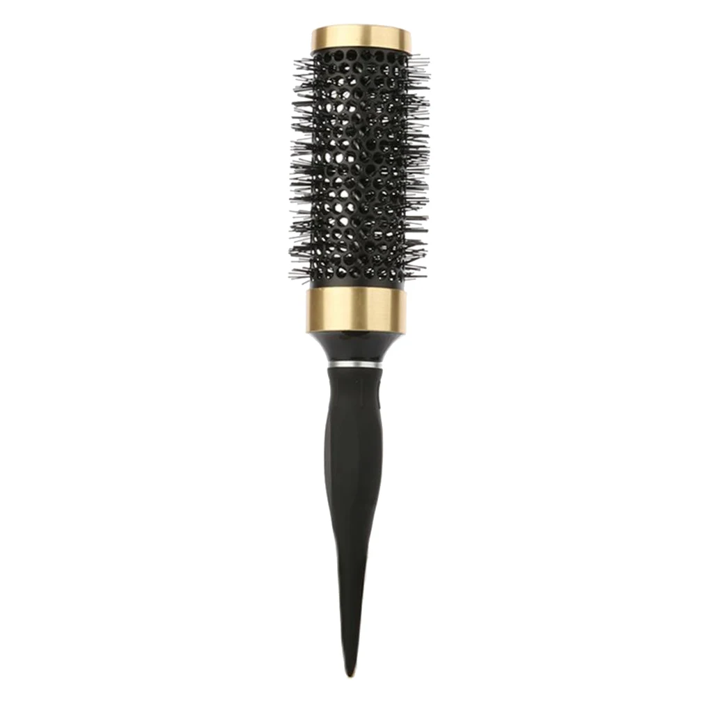 Hair Styling Brush Anti-Static Ceramic Round for Blow Drying Silky Smooth Hair High Temperature Resistant Round Comb