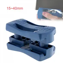 Синий Кромкооблицовочный станок устройство для обрезки блок дерево двойной кромкооблицовочная головка хвост триммер для плотника