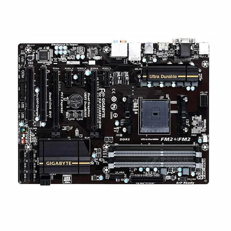 Для Gigabyte GA-F2A88X-D3H оригинальная б/у настольная материнская плата F2A88X-D3H A88X Socket FM2 64G