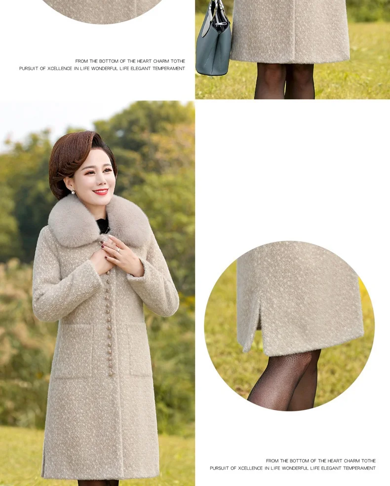 Plus Cotton Thicken L-4XL Middle-aged Jacket Women's Korean Large Size Water-like Velvet Coat Short Casual Jackets Mother Wear