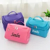 Personalized Simple Cosmetic Bag Large-Capacity Travel Toiletry Bag Customized Embroidered Storage Portable Cosmetic Bag 1