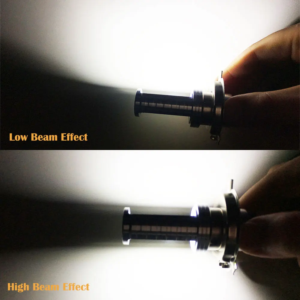 Motorcycle Headlight Motorcycle LED Lights LED Motorcycle Lights LED Lights Motorcycle Driving Lights 1pcs Moto H4 Headlight Bulb HS1 Scooter Light Hi-Lo Beam 6500K 12V