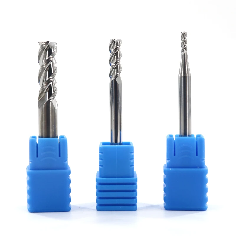 

New Type 6mm Carbide End Milling Cutter HRC55 3 Groove Professional Milling Cutter Aluminum Milling Cutter For CNC Machine Tool
