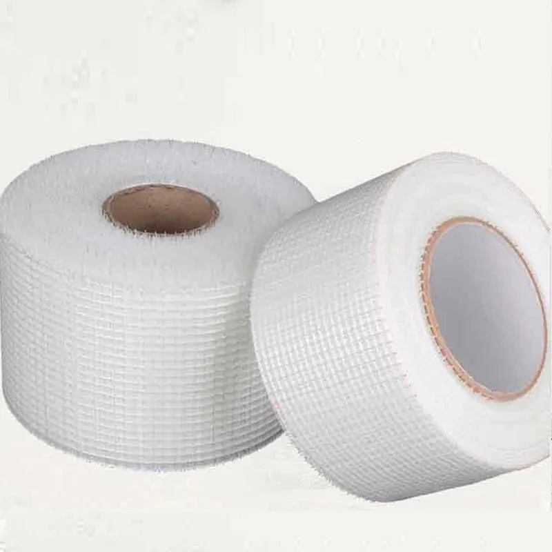 Width 5-30cm Fiberglass Cloth Woven Glass Fiber Mesh Grid Single-Sided Joint Tape Self-Adhesive DIY Repair Patch Wall