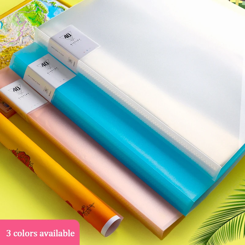 File Bag Office Folder Binder Folder A3 Display Book Information Poster Book Children's Picture Album Picture Clip Storage Collection Folder