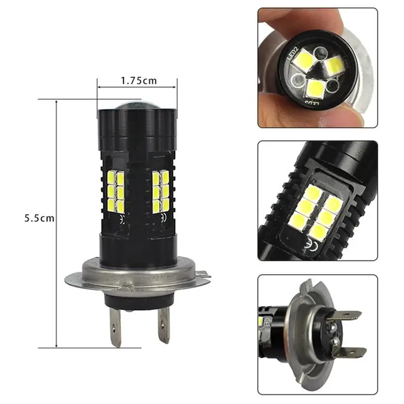 H4 Superpower Front Fog Lamp Auto LED Light Foglight for Vehicle Accessories
