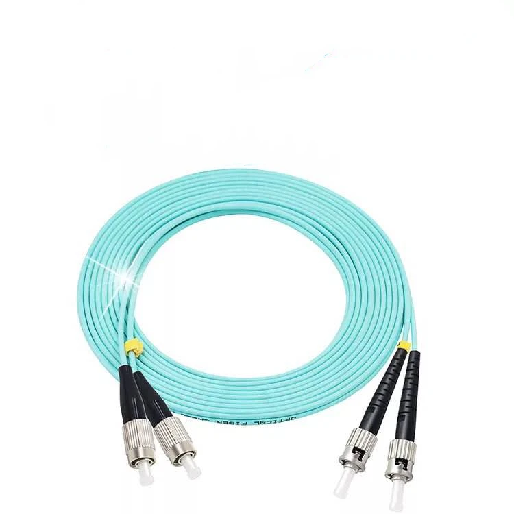

FC/UPC-ST/UPC Multi-Mode OM3 Fiber Cable Multimode Duplex Fiber Optical Jumper Patch Cord