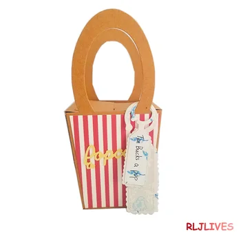 

Popcorn Box Metal Cutting Dies Stencils for DIY Scrapbooking Stamp/photo album Decorative Embossing DIY Paper Cards