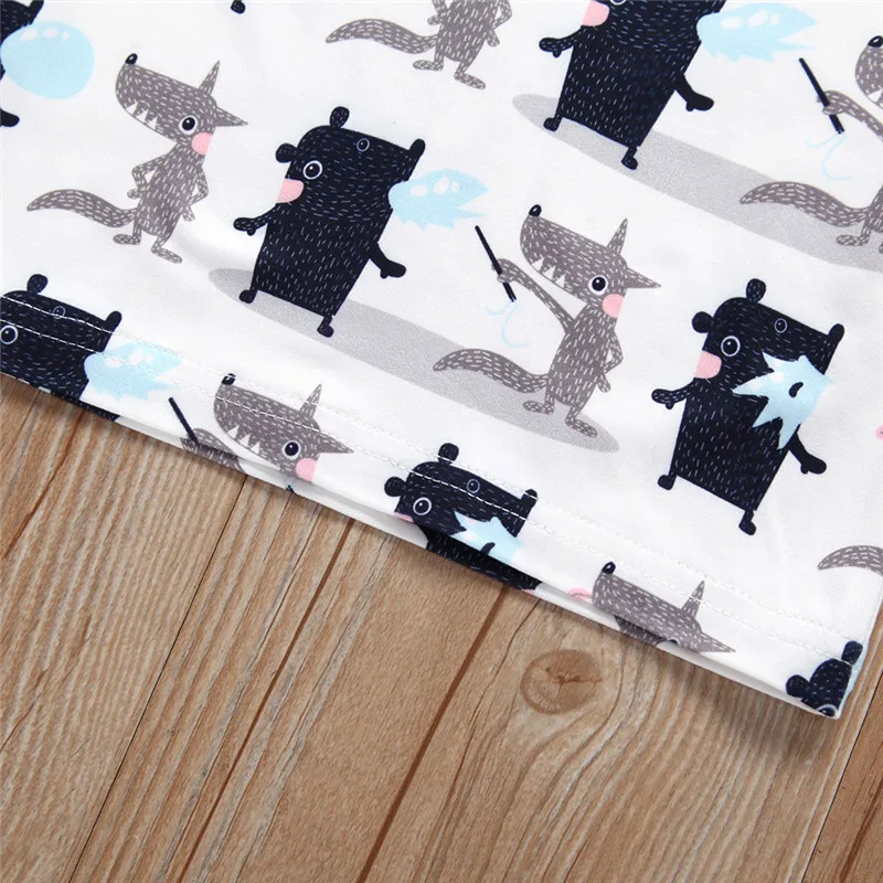 Summer Kids Boys T Shirt Animal Print Short Sleeve Baby Girls T-shirts Cotton Children T-shirt O-neck Tee Tops Boy Cloth K30