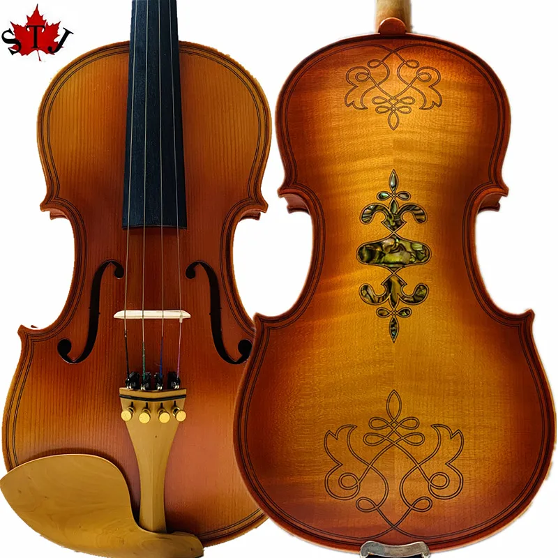 StradstyleSongMaestro44handmadeviolinBoxwoodfittingsinlay