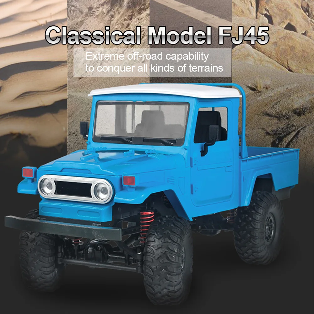 MN-45 RC Гусеничный 2,4G 4WD внедорожный автомобиль 4x4 1/12 Масштаб RC автомобиль Быстрый высокоскоростной Электрический автомобиль со светодиодной подсветкой для детей и взрослых