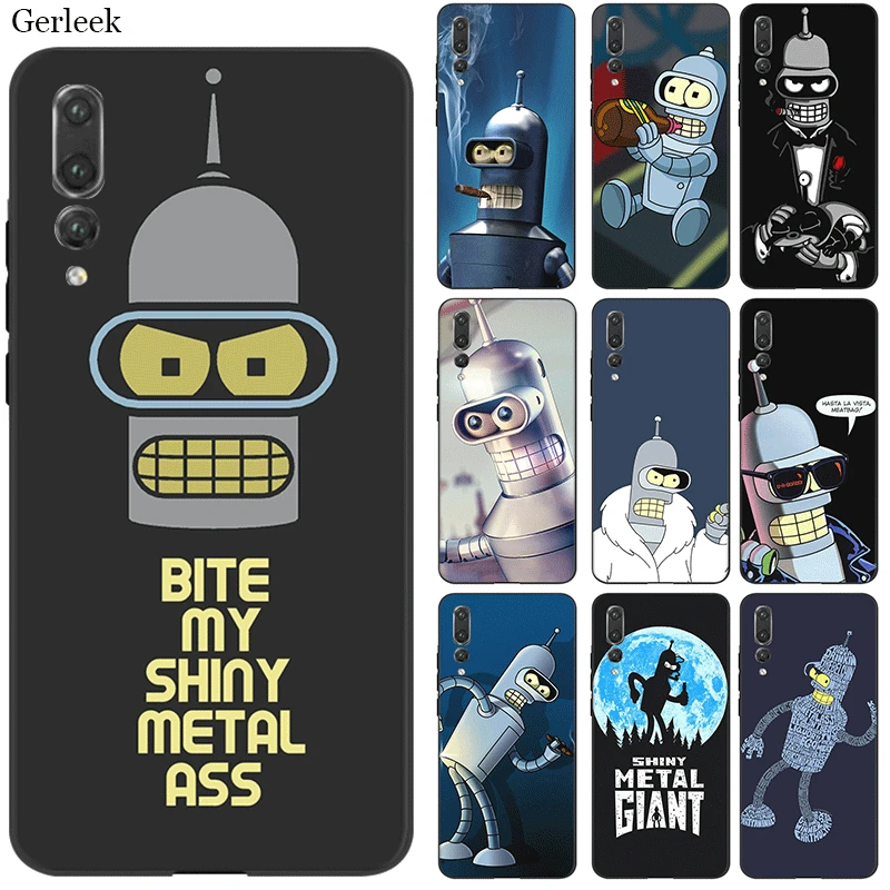 Мобильный чехол для телефона для samsung S6 S7 край S8 S9 S10 S10E плюс M10 M20 M30 M40 Note 8 9 крышка Футурама Бендер прекрасный корпус