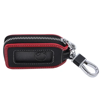 

2019 PU Leather Car Key Wallets Men/Women Housekeeper Keys Organizer Keychain Cover Zipper Keys Case Bags Pouch Key Holder