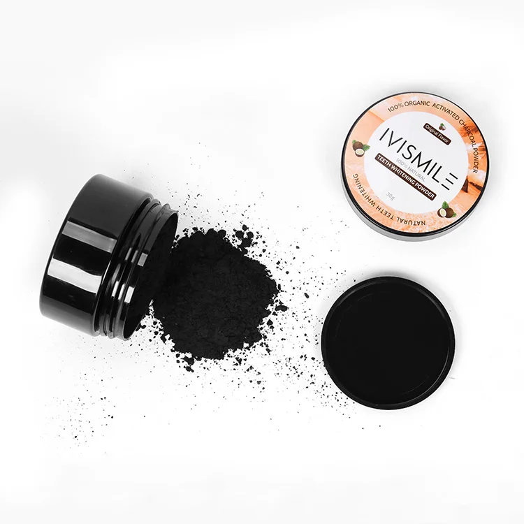 Activated Bamboo Coconut Charcoal Powder Bleaching Powder For Teething