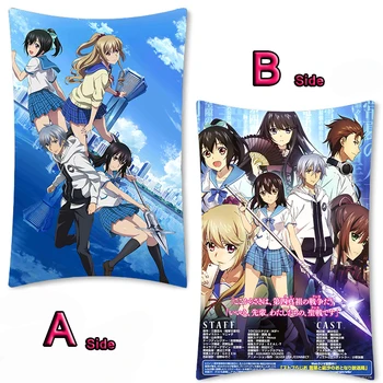 

Japanese Anime Kojo Akatsuki Strike the Blood Dakimakura Hugging Body Pillow Case Sexy Print Bed Cushion Pillow Cover 35x55cm