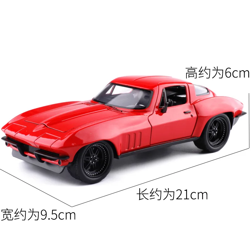 Горячая Распродажа Jada1: 24 Chevrolet Corvette модель автомобиля из сплава игрушка детский подарок 9829