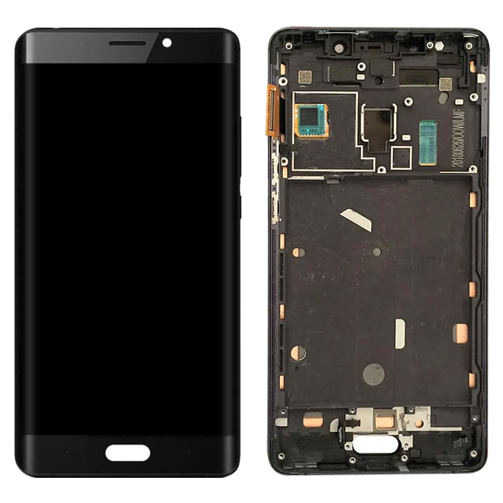 Протестированный 5," AMOLED дисплей для Xiaomi Mi Note 2 ЖК-дисплей Note2 сенсорный экран дигитайзер для Xiaomi Mi Note 2 lcd+ рамка