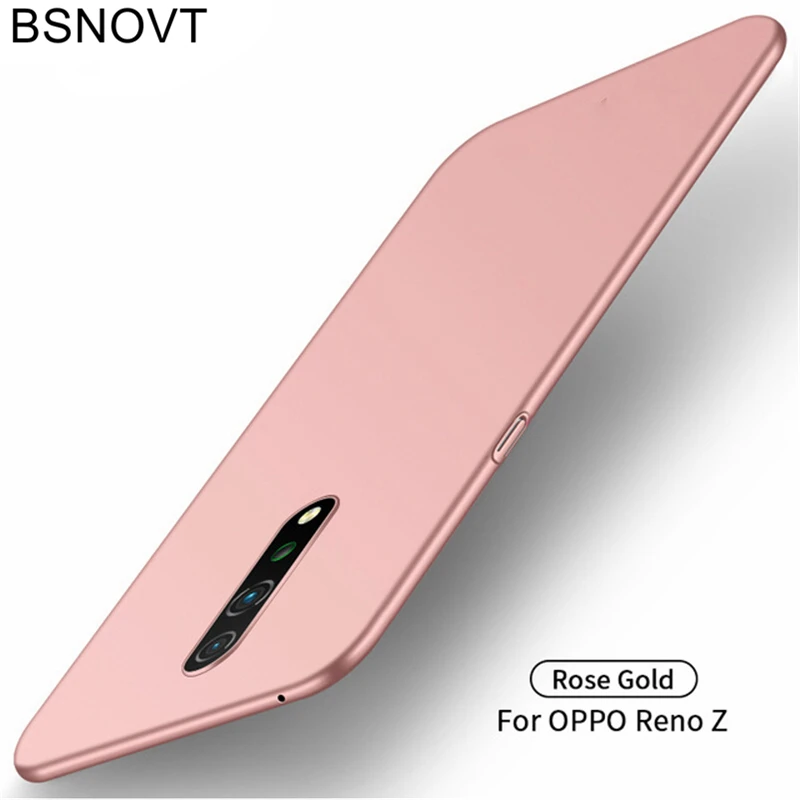 For OPPO Reno2 Z Case Slim Ultra Thin Smooth Hard PC 6 53 Anti knock Phone 2