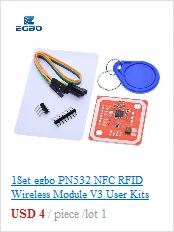 1 ~ 5PCS 1Set PN532 NFC RFID Drahtlose Modul V3 Benutzer Kits Reader Writer Modus IC S50 Karte PCB Attenne I2C IIC SPI HSU Für Arduino – Detail 1