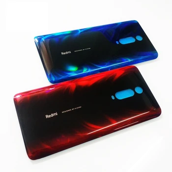 

For Redmi K20 pro Battery Cover Back Glass Panel Rear Door Case For Xiaomi 9T Back Cover door with adhesive K20 9T Housing
