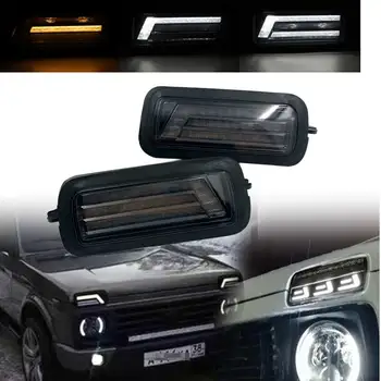 

For Lada Niva 4X4 1995- LED tail lights with running turn signal light Reversing Waterproof led