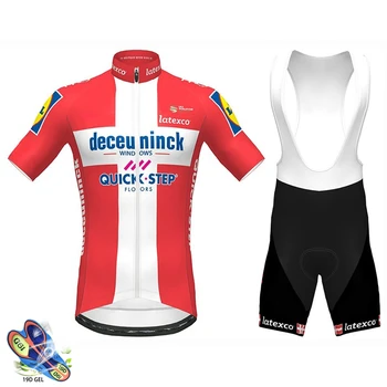 

cycling jersey 2020 QUICKSTEP cycling jersey bike Pants set 19D mtb mens summer quick dry pro BICYCLING shirts Maillot ciclismo