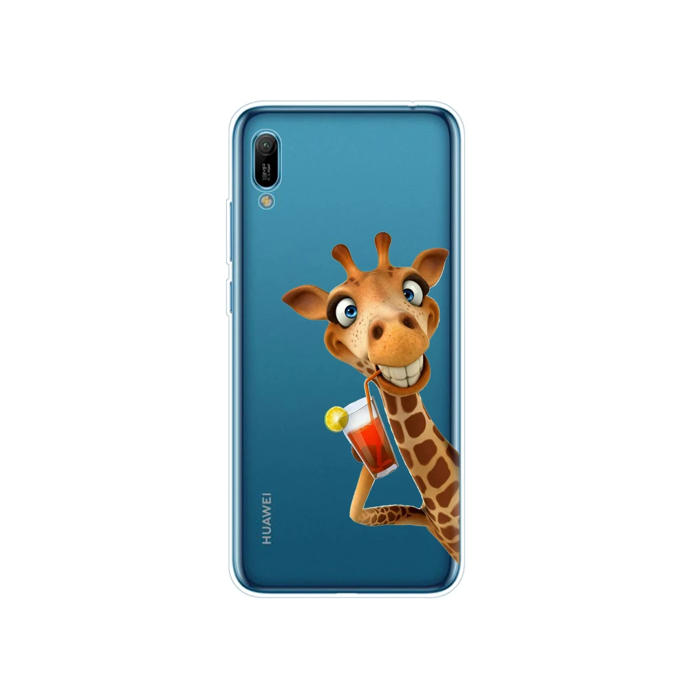 34499 Для huawei Y6 pro чехол бампер Силиконовый ТПУ для телефона чехол на huawei Y6 MRD-LX1 MRD-LX1F Y 6 pro Y6Prime coque fundas - Цвет: 34499
