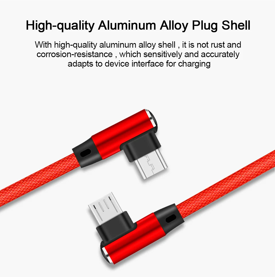 Obobix 2.4A Быстрая зарядка Micro USB кабель локоть Реверсивный дизайн Micro usb зарядный кабель для huawei Android мобильный телефон шнур