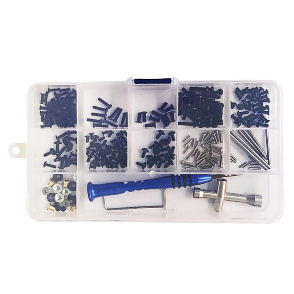 MagiDeal Screws Bolt Box Kit Set for Wltoys 1/14 144001 RC Car Accessories Part