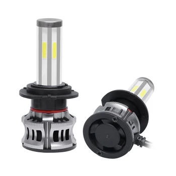 

36W LED headlights DRL Replacement Car Auto H7 6-sided Hi/Lo Beam Lamp
