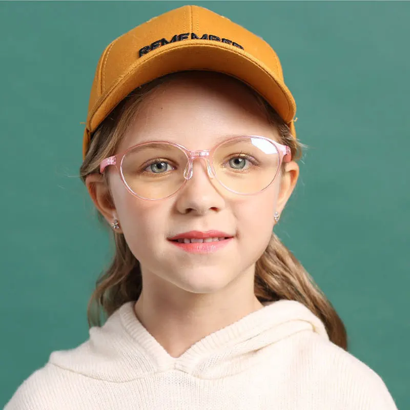 Junior Anti Blue Light Glasses Kids Gafas Proteccion Boy Girls Optical Frame Youth Children Computer Gaming Eyeglasses UV40