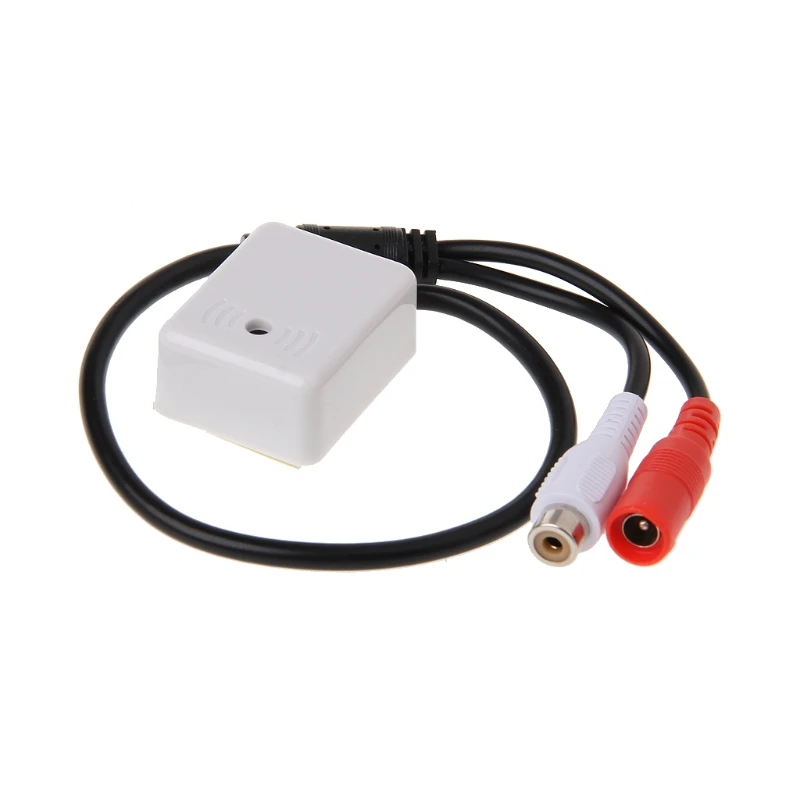 Microphone Audio Pickup Sound Monitoring Device For CCTV Camera Security System E65A