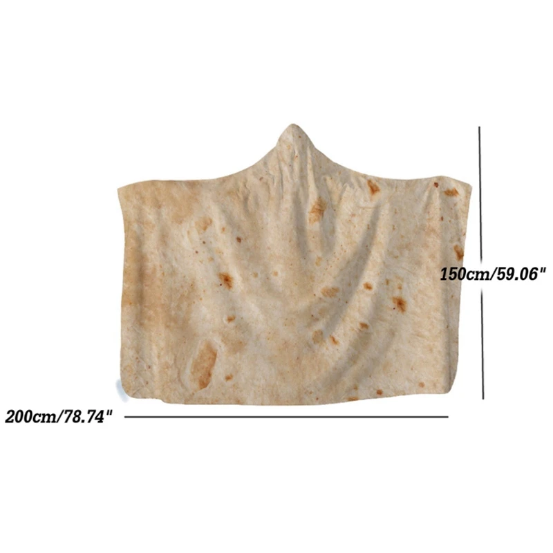 Одеяло Tortilla Burrito, одеяло с текстурой Tortilla, домашний текстиль, гобеленовое одеяло