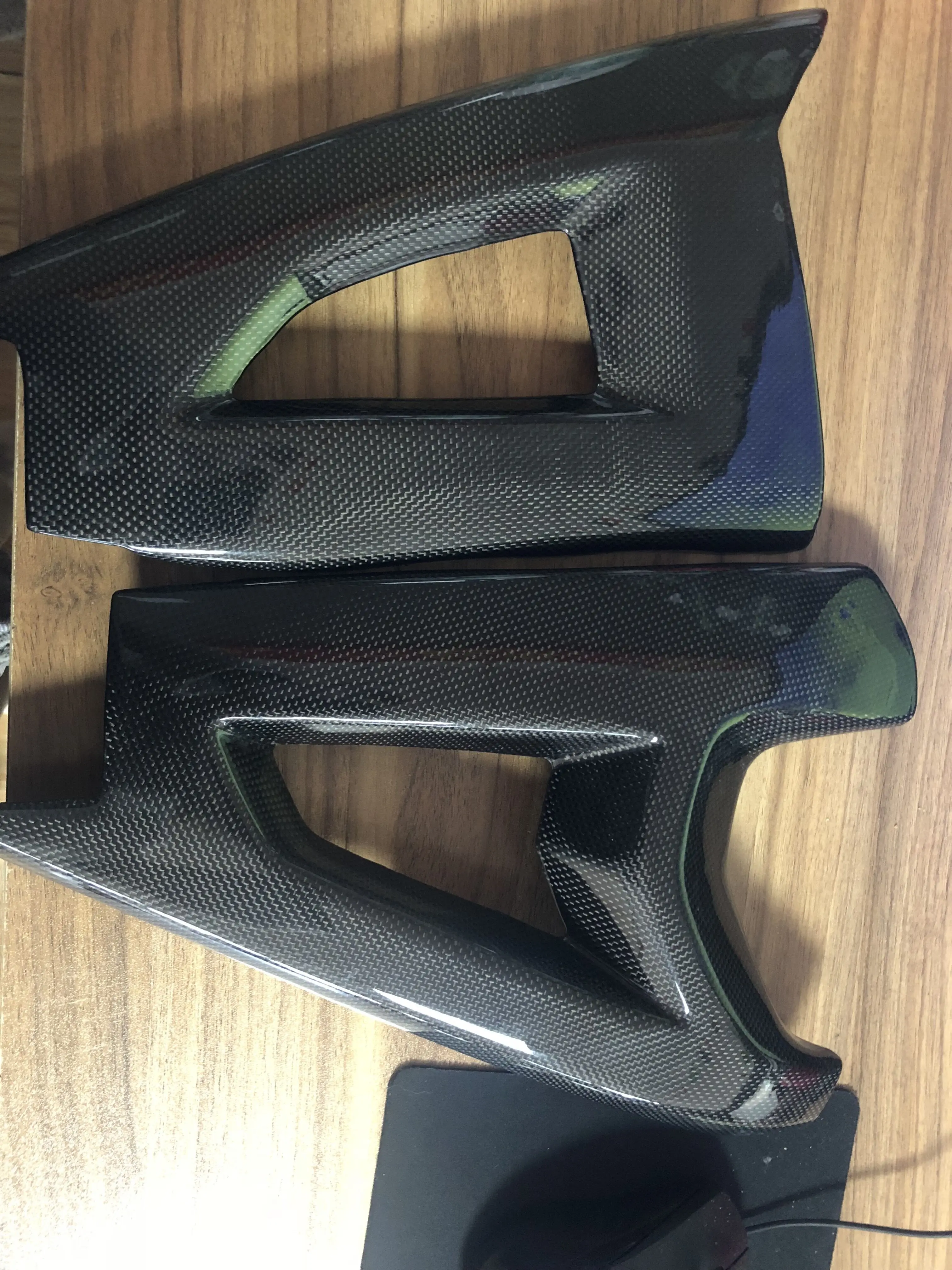 Углеродного волокна маятник Крышки Панели Защитные щитки полотняного