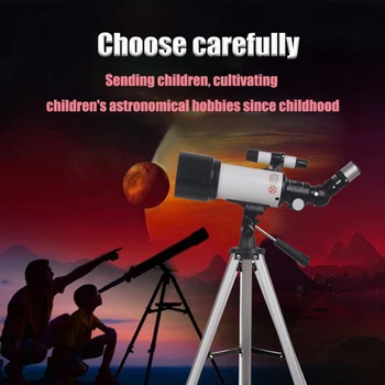

HD Zoom Astronomical Telescope Professional Outdoor HD Night Vision 150X Refractive Children Deep Space Moon Watching Telescope