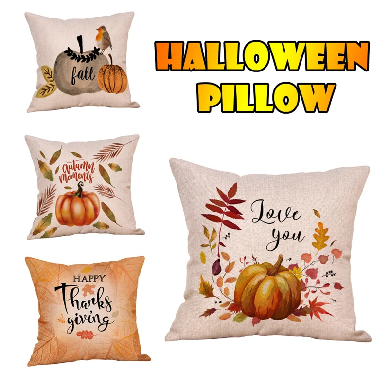 Наволочка модная новинка наволочка для подушки в стиле Хэллоуин мягкая подушка с