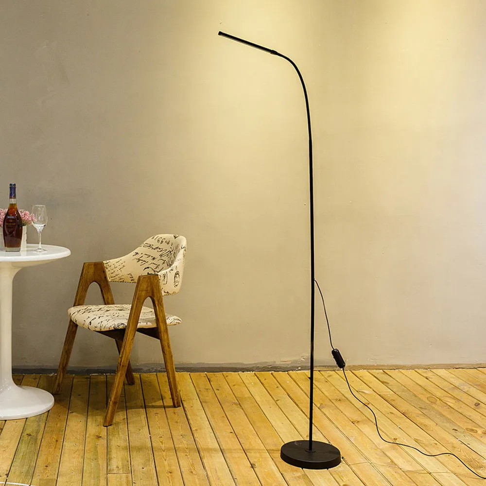 Dimmable Vertical Led Floor Lamp Eye-care Stand Light lampe sur pied | Лампы и освещение
