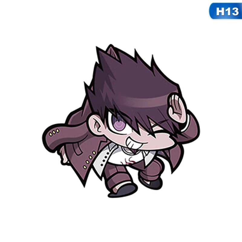 Аниме игра Danganronpa V3 мультфильм брелок Рисунок акриловый двухсторонний прозрачный кулон лучший друг ювелирные изделия фанатов подарок - Цвет: H13