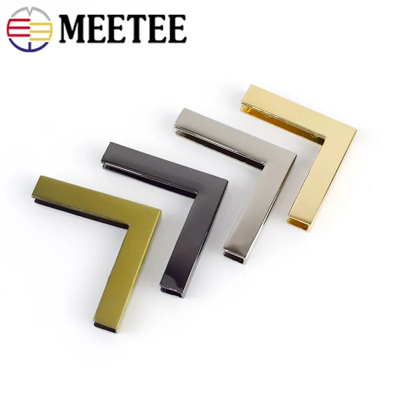 Meetee 4/10/20pcs Bags Hardware Accessories Wrapping Angle Corner Buckles DIY Notebook Handbags Luggage Part Material F1-10 | Дом и сад