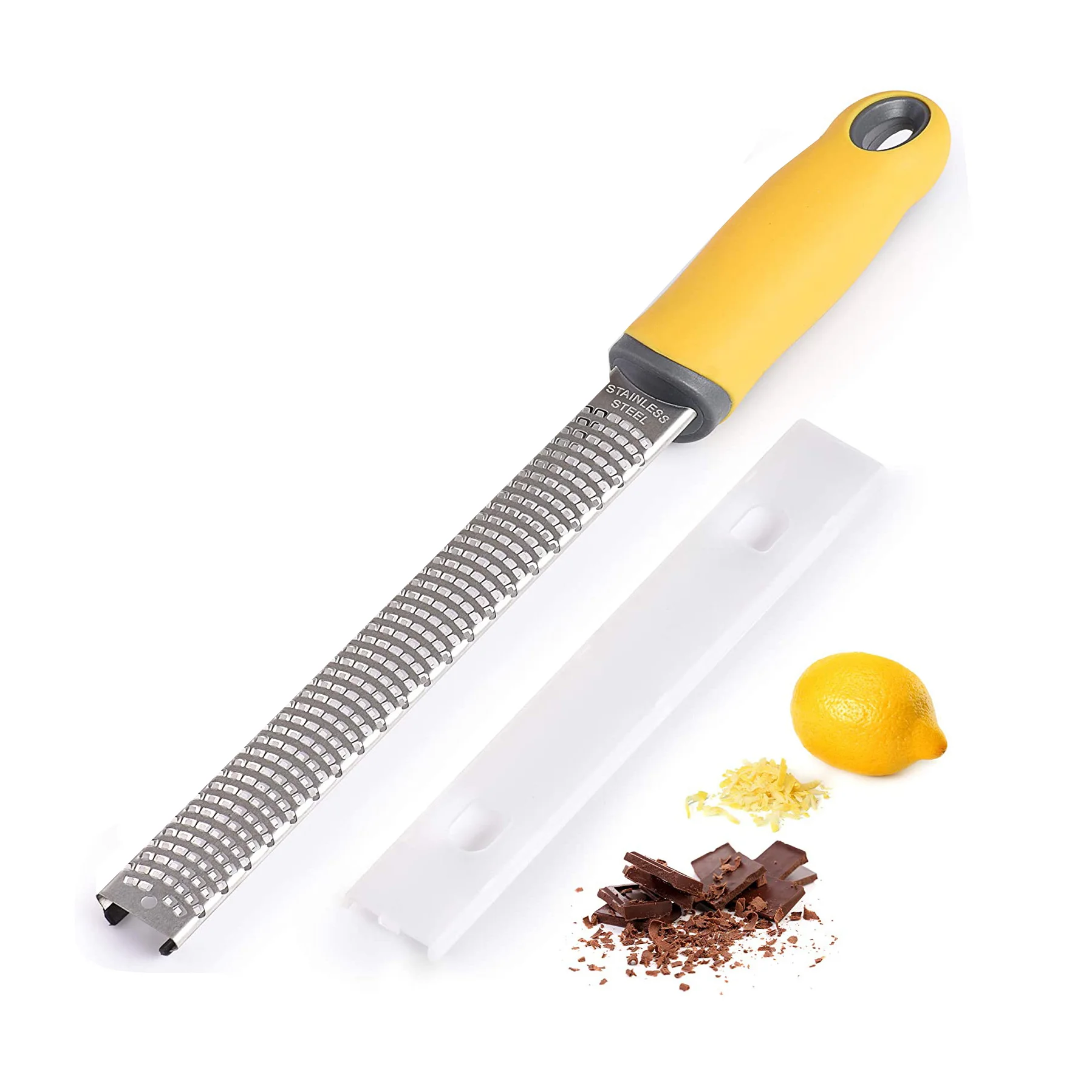Multifunctional Stainless Steel Cheese Grater Citrus Lemon Zester Kitchen Gadgets Coconuts Chocolate Ginger Tools