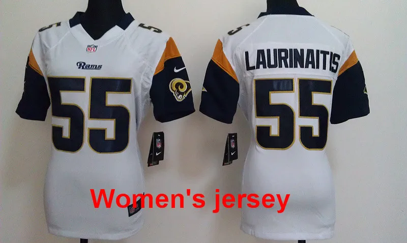 A+++ женские сшитые футболки Los Angel s 5 Nick Foles 11 tabon austrin 13 Kurt Warner 94 Robert Quinn 30 Todd garley II - Цвет: Красный