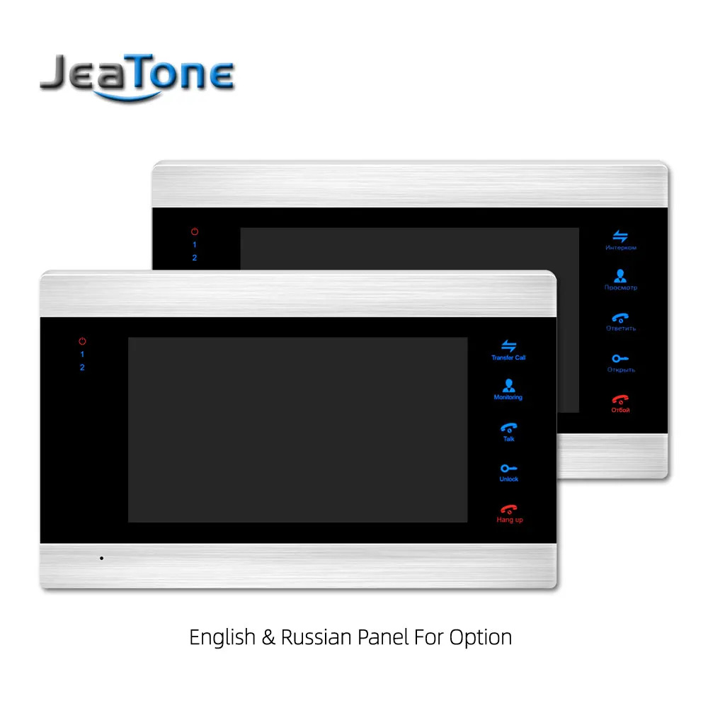 Jeatone 7 ''HD wifi смарт IP внутренний монитор видео домофон система записи видео, поддержка iOS/Android дистанционного разблокирования