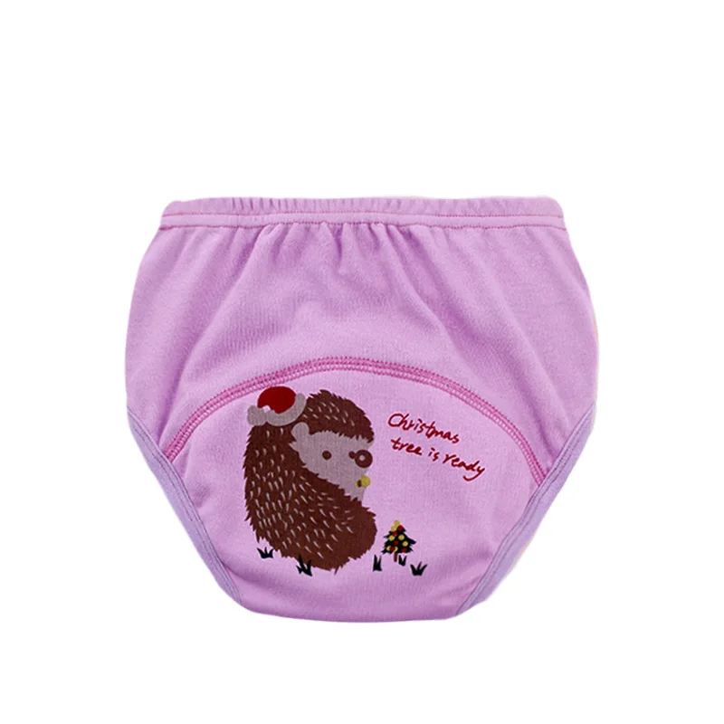 Летние сетчатые Детские тренировочные штаны детские штаны для туалета водонепроницаемые моющиеся газовые штаны для учебы Dipers - Цвет: Hedgehog