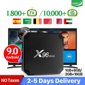 

X96 mini IPTV Box 1 Year Code Android 9.0 Arabic Germany IPTV Box X96mini IPTV Box Belgium Netherlands IP TV No APP Include