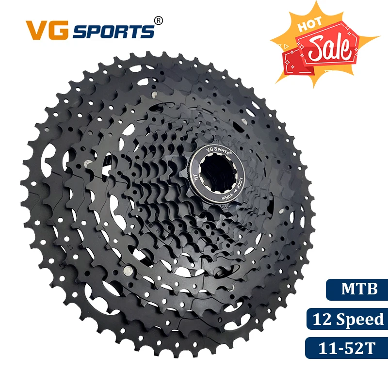 VG спортивный горный велосипед MTB 12 скоростная кассета велоцидад S 52T части