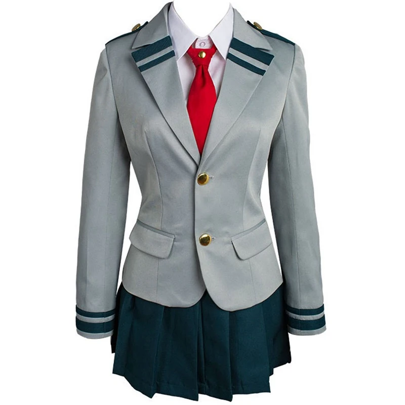 Boku no Hero Academy AsuiTsuyu yaoyoarozu Momo школьная форма мой герой Academy OCHACO URARAKA Midoriya izku костюм для косплея