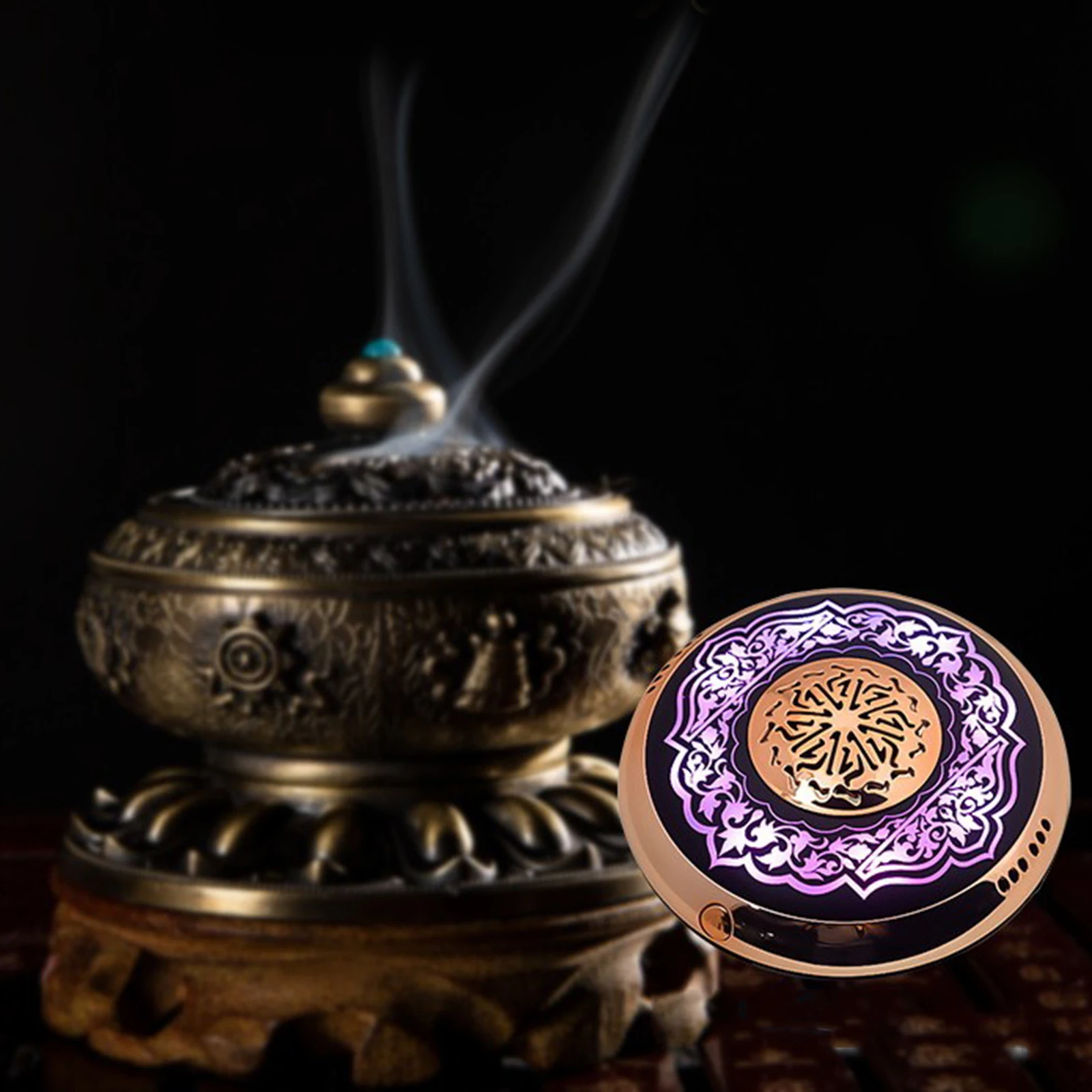 LED Light Speaker Bluetooth APP Control FM MP3 Player Support Many Languages Including English Arabic Urdu | Дом и сад